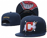 Indians Team Logo Navy Adjustable Hat GS,baseball caps,new era cap wholesale,wholesale hats